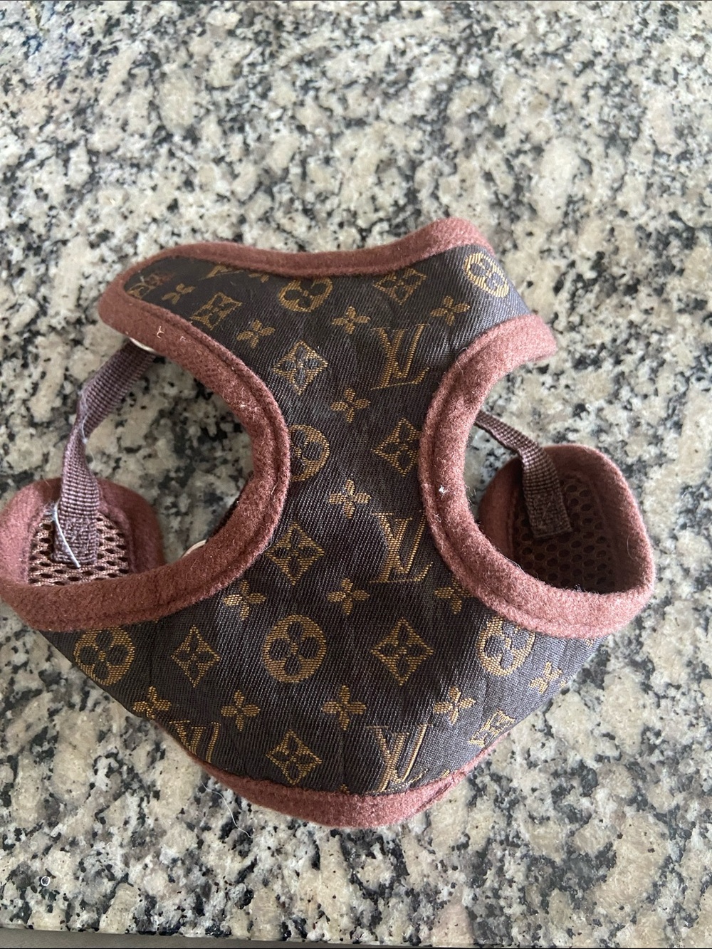 Louis Vuitton Brown Monogram Small Pet Harness